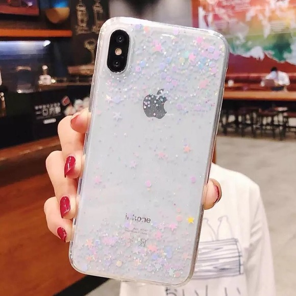 NEW iPhone XS MAX/7+/8+ Glitter TPU Case - Picture 2 of 4